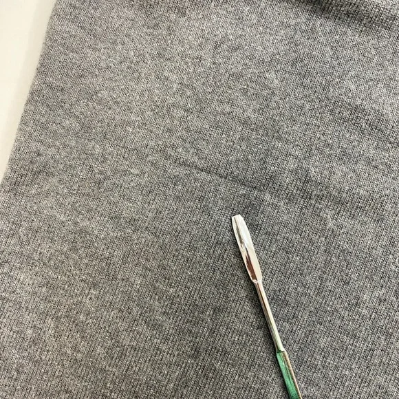 Calme by Johnny Was Gray Midi Tank Dress Size‎ L Soft Tencel Blend Flared NWT - Picture 8 of 8